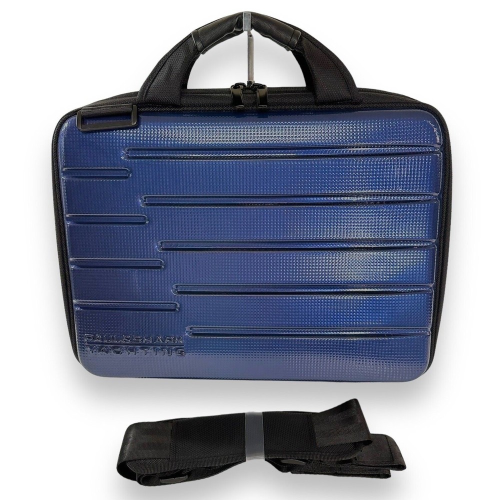 Paul & Shark Yachting Briefcase Laptop Bag Hard Shell Carryon Luggage Tavel Work